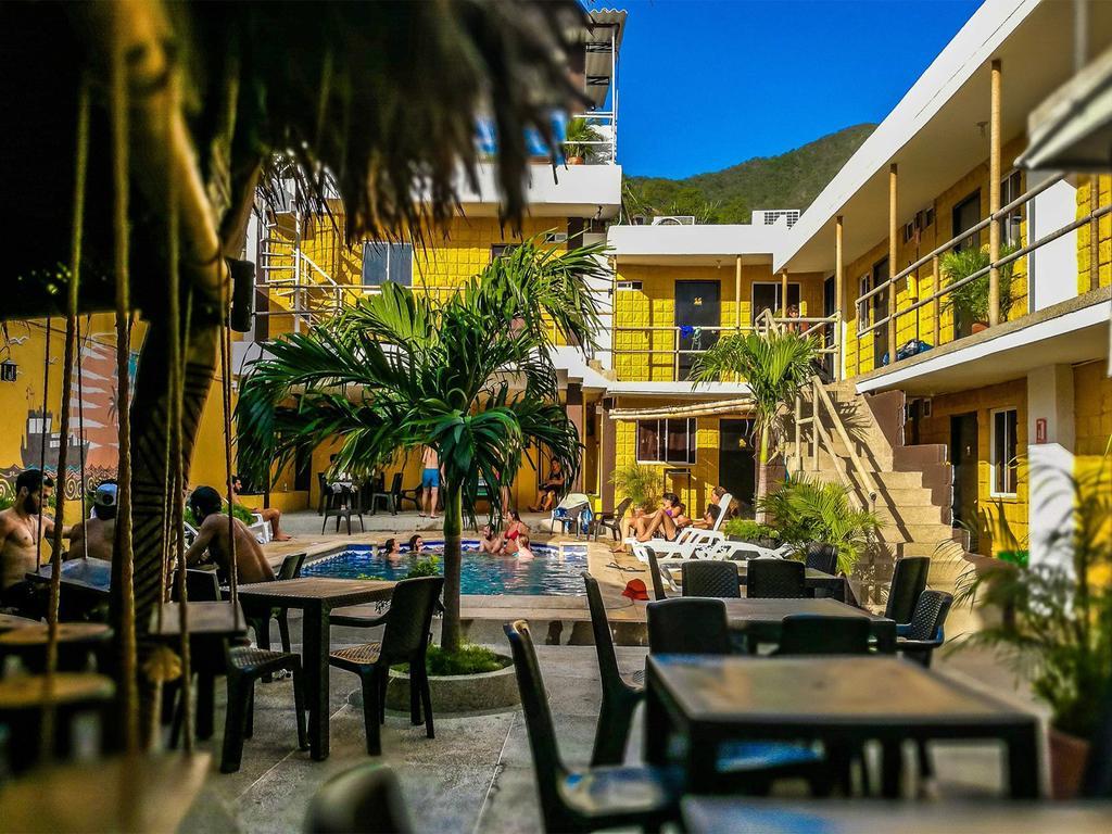 Hostel Nirvana Taganga Exterior foto